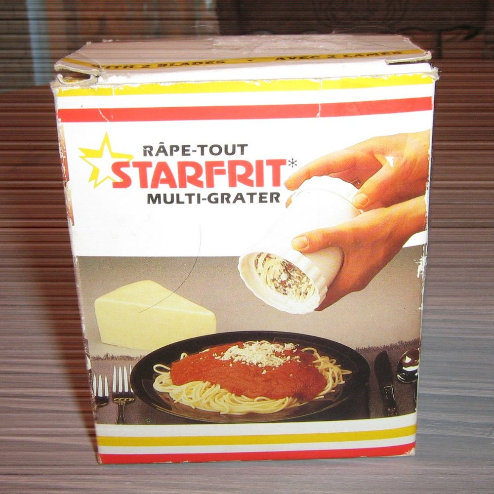 Starfrit Multi Grater $5.00 ADD ON ITEM